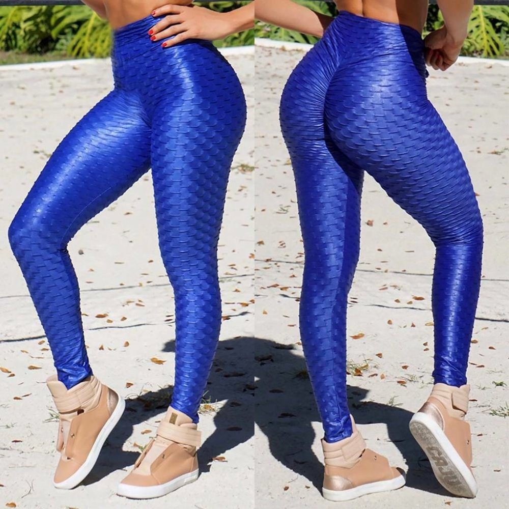 CLOSEOUT (Final $$$)Women's Anti-Cellulite Yoga Pants Push - Picture 2 of 2